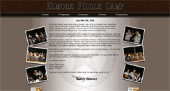 Desktop Screenshot of elmorefiddlecamp.com